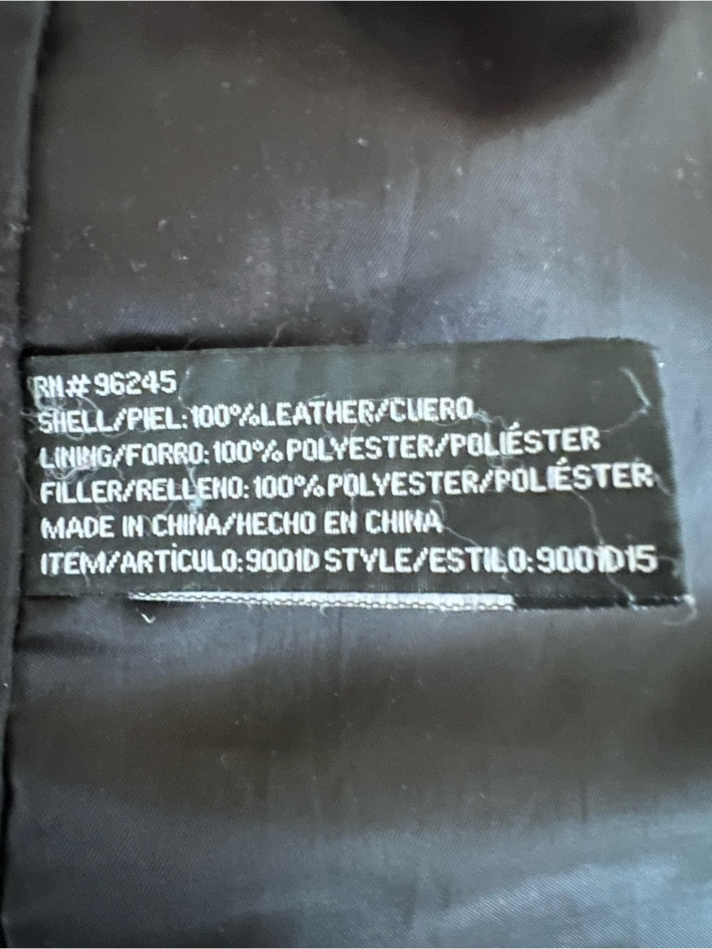 Beautiful Stitching Detail Black Leather Button Blazer Style Jacket - Picture 10 of 11